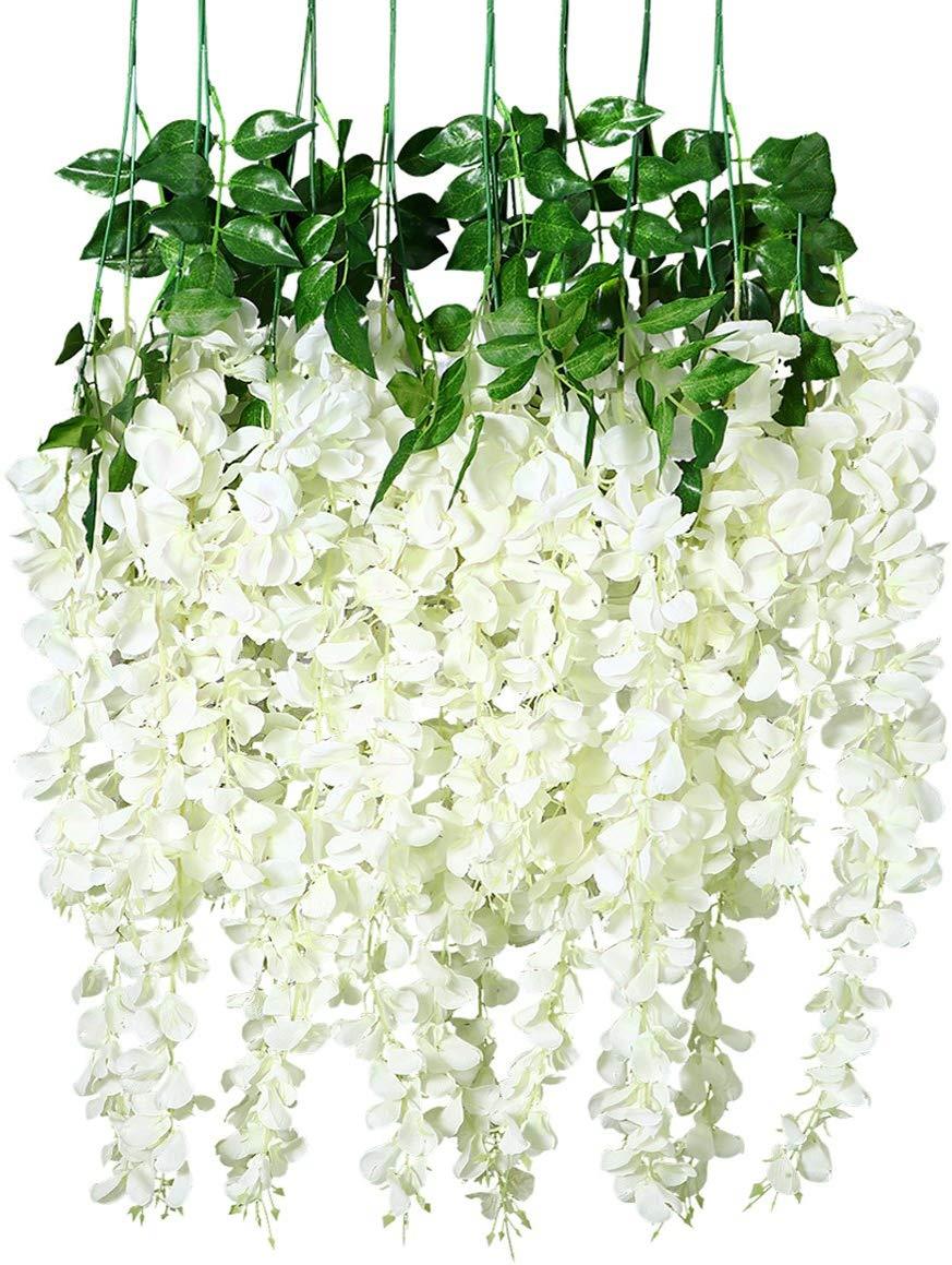 142020705.jpg Elfenbein-Glyzinienblüten (3 Bündel) - Image 1