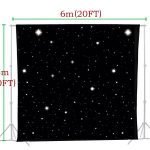 Black Starlight Backdrop 3 x 6m (10 x 20ft)