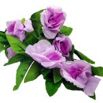 Lilac Rose Garland (1pc)