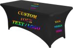 Personalised Spandex Tablecloth with Logo