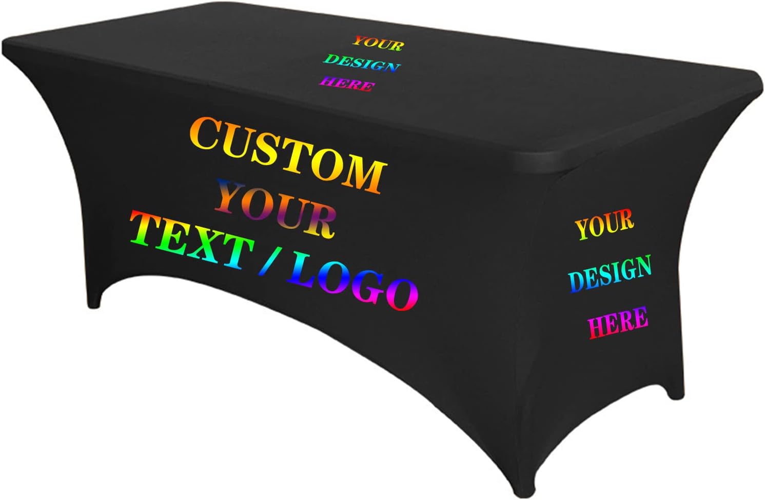 3 Personalised Spandex Tablecloth with Logo - Image 1