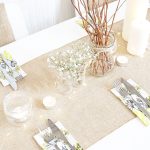 Hessian Natural Jute Table Runner