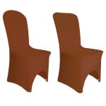 Schokolade Spandex Stuhlhussen