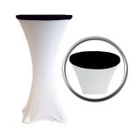 80 cm schwarze Cocktailtischplatte