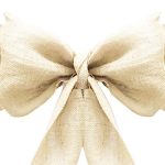 Hessische natürliche Jute-Stuhlschärpen