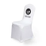 Personalised Spandex Arched Front Chair Cover (10 Pc)