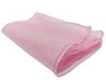 10 Stück babyrosa Organza-Stuhlschärpen