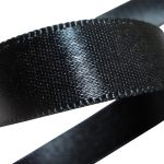 6mm Black Double Sided Ribbon