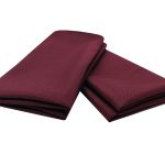 Burgundy Table Napkins (10pcs)