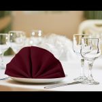 Burgundy Table Napkins (10pcs) - Image 5