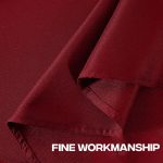 48" runde weinrote Polyester-Tischdecke – Bild 4