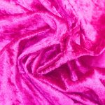 8FT Cerise Crushed Velvet Einbautischdecke