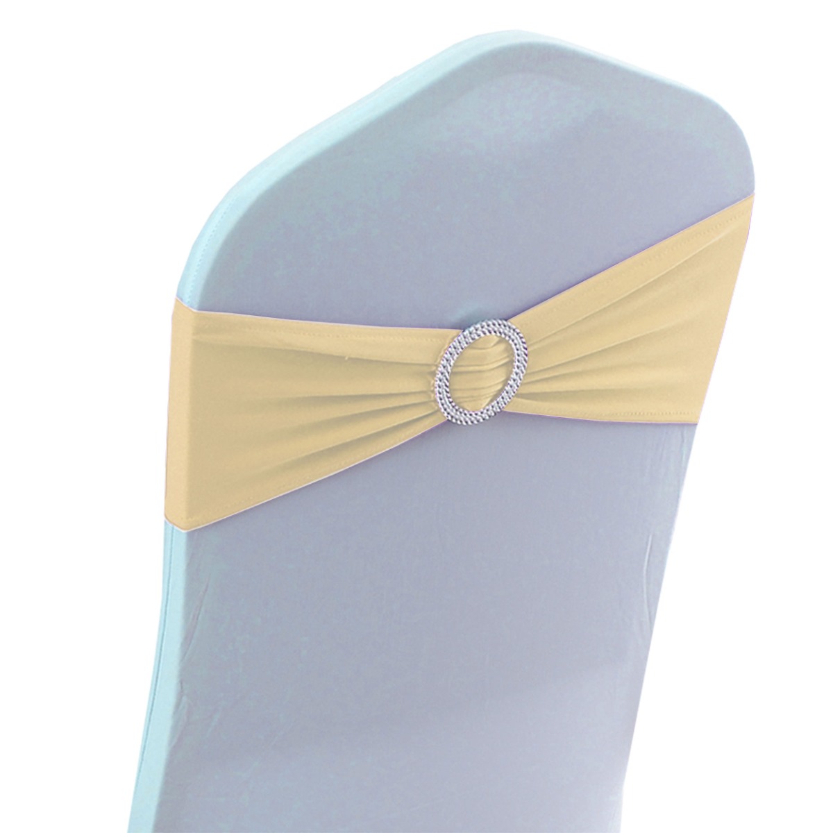 e-Champagner.jpg 10-teiliges Champagner-Spandex-Stuhlband - Image 1