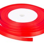 12mm Red Satin Ribbon 20m