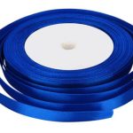6mm Royal Blue Satin Ribbon 20m