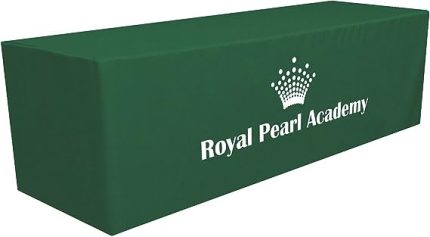 Bedruckte Tischdecke mit Logo