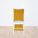 Chiavari-Stuhlkappen in voller Größe, Gold – Bild 6