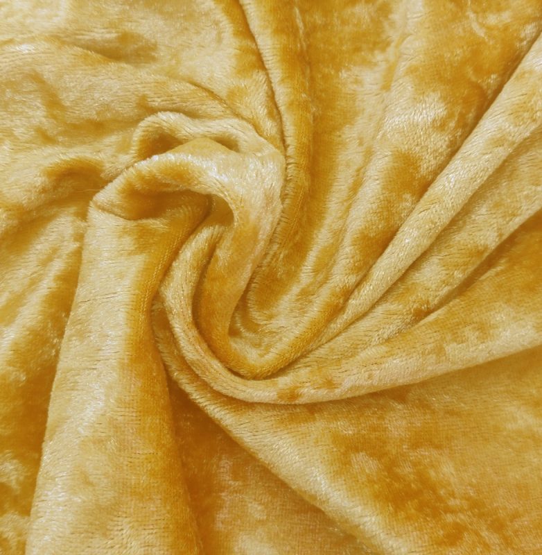 gold crushed velvet tablecloth 52 x 70