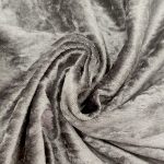 4FT X 6FT (120CM X 180CM) Grauer Crushed Velvet Hintergrund