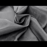 90" x 156" Grey Polyester Polyester Tablecloth - Image 5