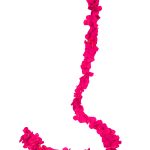 Pinke Hortensien-Girlande (2 Stück)