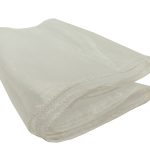 10 Stück elfenbeinfarbene Organza-Stuhlschärpen