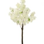 4FT (1.2m) Artificial Ivory Blossom Tree