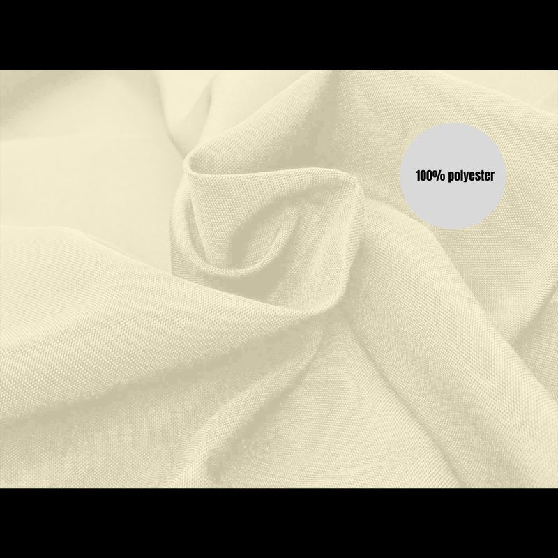 ivory polyester tablecloth 3