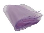 10 Stück Flieder-Organza-Stuhlschärpen