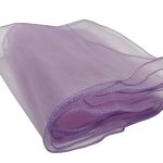 10Pc Lilac Organza Chair Sashes