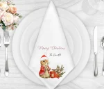 Personalisierte bedruckte Servietten (6er-Pack)