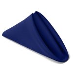 Navy Blue Table Napkins (10pcs) - Image 4