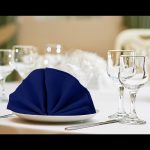 Navy Blue Table Napkins (10pcs) - Image 5