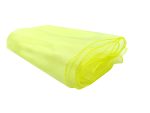 10 Stück gelbe Organza-Stuhlschärpen