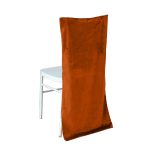 Chiavari Stuhlkappen in voller Größe Orange – Bild 4