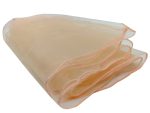 10 Stück pfirsichfarbene Organza-Stuhlschärpen