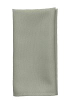 Minzgrüne bedruckte Polyester-Servietten (10 Stück)