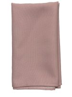 Zartrosa bedruckte Polyester-Servietten (10 Stück)