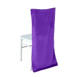 Chiavari-Stuhlkappen in voller Größe, lila - Image 4