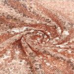 120'' Rose Gold Sequin Tablecloth