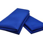 Königsblaue Polyester-Servietten 19" x 19" (10 Stück)