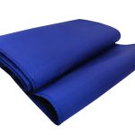 Königsblaue Taft-Stuhlschärpen (10 Stück)