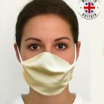 Anti-Staub-Gesichts- / Mundschutz Elfenbein (1Stk)