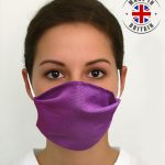 Anti-Staub-Gesichts- / Mundschutz Lila (1Stk)
