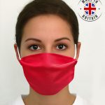 Anti-Dust Face / Mouth Guard Red (1pc)