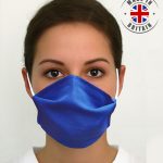 Anti-Staub-Gesichts- / Mundschutz Königsblau (1Stk)