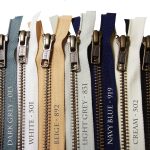 YKK Metall Reißverschluss 70cm Schwarz (580)