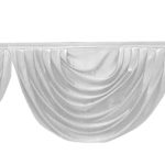 White Detachable Lace-up Swag 3m