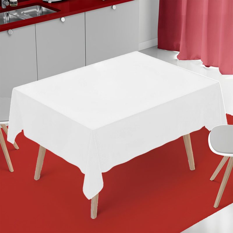 white square polyester table cover 1