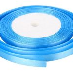 6mm Blue Satin Ribbon 20m